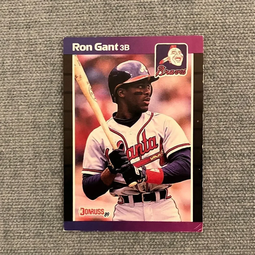 1989 Donruss Atlanta Braves Baseball Card Trading Card